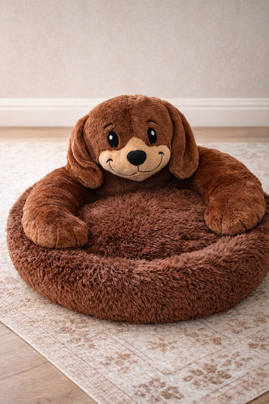 Puppy dreams bed